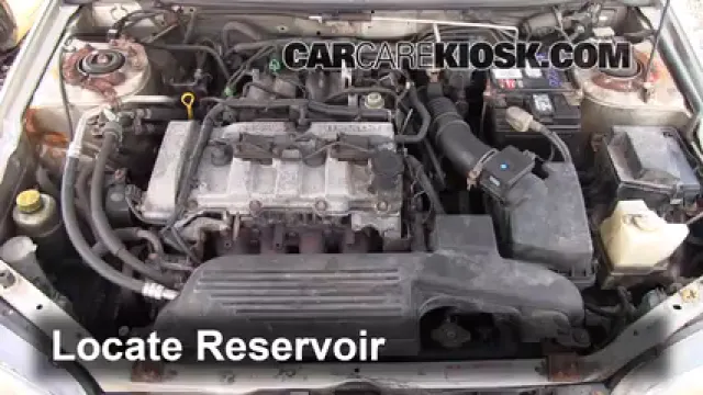 2002 Mazda Protege ES 2.0L 4 Cyl. Windshield Washer Fluid Add Fluid